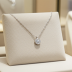 Collana tiffany & co in oro e diamanti naturali 0.15 ct