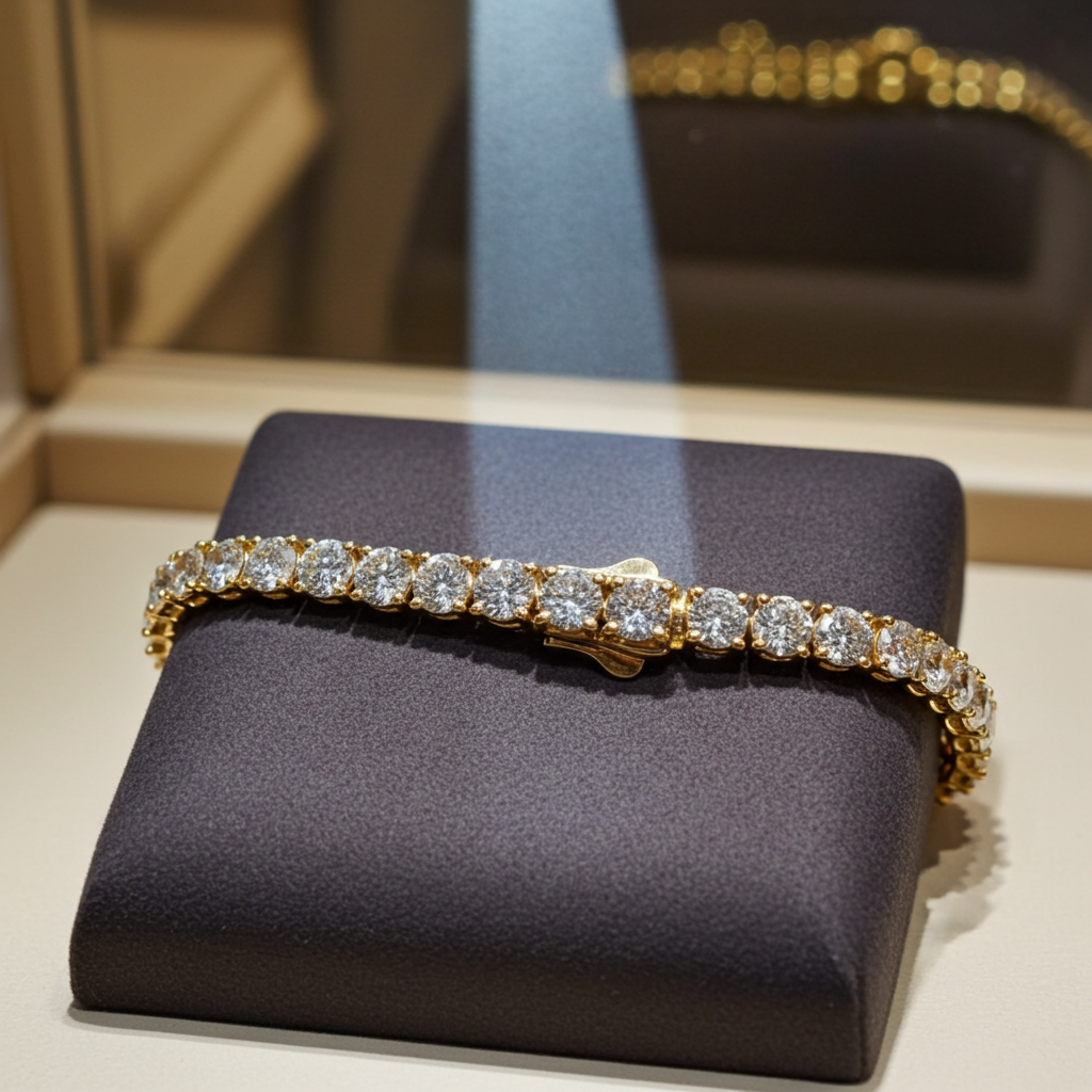 Bracciale - 18k Oro giallo - 15,5 ct. tw. Diamante (Naturale)
