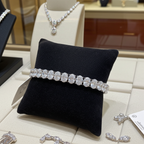 Bracciale - 18 carati Oro bianco - 32 ct. tw. Diamante (Coltivato in laboratorio)