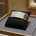 Bracelet - 18 kt. White gold, Yellow gold - 10.08ct. t.w. Diamond (Natural) -
