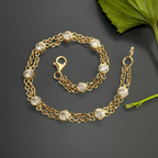 Bracciale in oro e diamante naturale 5.00ct