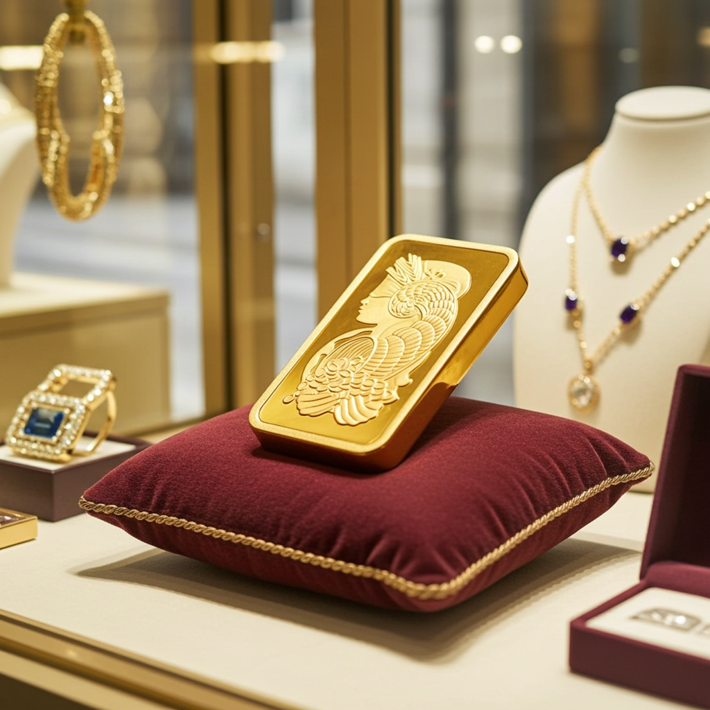 Lingotto oro puro 24k 10 grammi (PAMP) & the Perth mint Australia