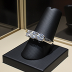 Anello Trilogy -2.40 ct Diamanti Naturali