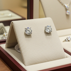 Orecchini - 18 carati Oro bianco - 1.40ct. tw. Diamante (Naturale)