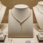 Collana serpente in oro giallo 18k e diamanti naturali 2.50ct