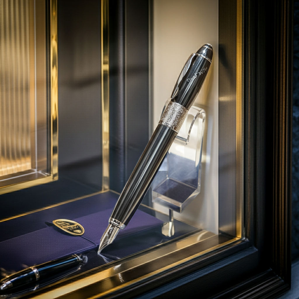 Penna Stilografica Montblanc omaggio a Daniel Defoe EDIZIONE LIMITATA
