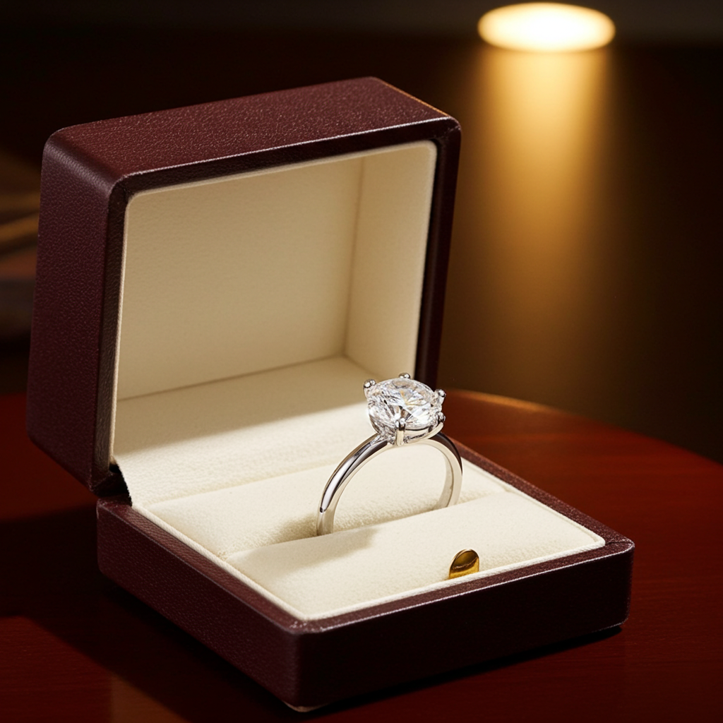 Anello - 18k giallo - 1.34ct. tw. Diamante ( Naturale)- Certificato IGI