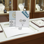 IGI certified investment diamond 1.27ct D IF