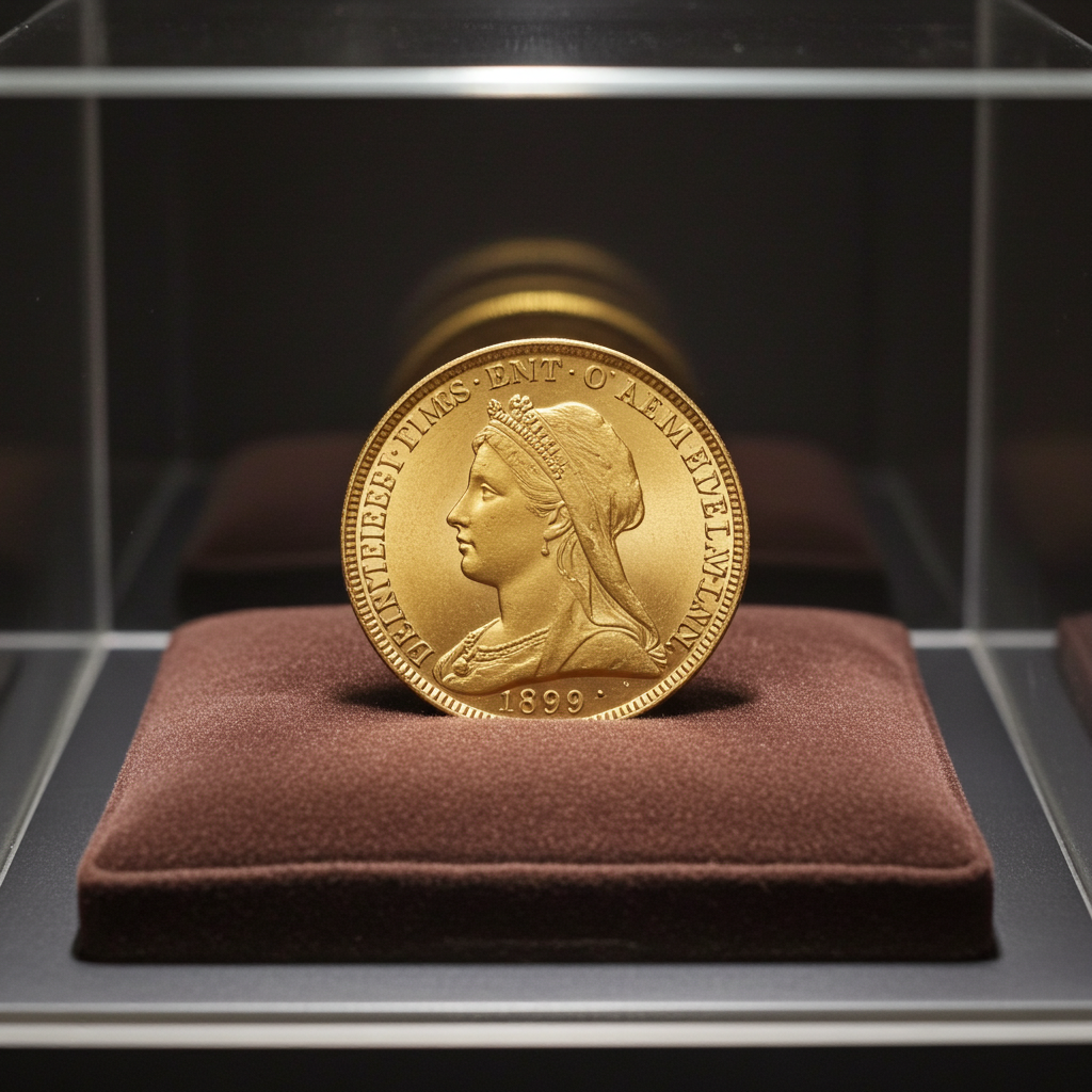 Sterlina oro 22kt