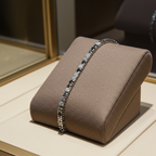 Bracciale tennis in oro bianco e diamanti naturali 5.00ct