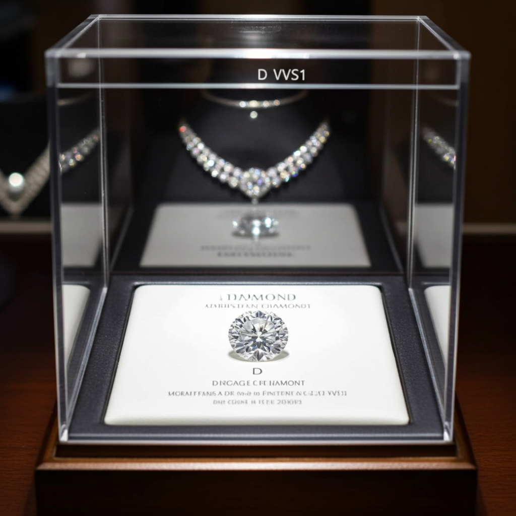 Diamante da investimento certificato igi 3ct D VVS1