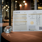 Diamante naturale pera certificato GIA  0.67ct