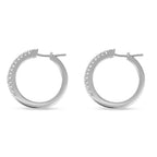 Orecchini - 18 carati Oro bianco - 0.56ct. tw. Diamante (Naturale)