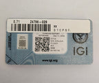 diamanti naturali certificato IGI  0.71ct