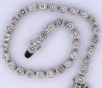 Bracciale - 18 carati Oro bianco - 5.25ct. tw. Diamante (Naturale
