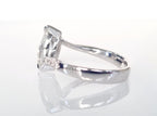 Anello - 18 carati Oro bianco - 1.15ct. tw. Diamante (Naturale)