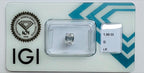 diamanti naturali certificato IGI taglio smeraldo 1.00ct D IF