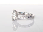 Anello da cocktail - 18 carati Oro bianco - 1.14ct. tw. Diamante (Naturale) -Diamante