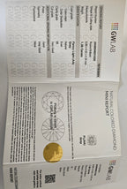 Diamante naturale certificato 1.38ct