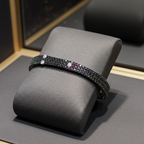 Bracciale tennis in oro bianco e diamanti naturali 9.60ct