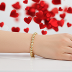 Bracciale - 18 carati Oro giallo - 1.17ct. tw. Diamante (Naturale)