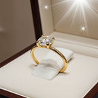 Anello - 18k giallo - 1.05ct. tw. Diamante (Colorato naturale) - Certificato IGI
