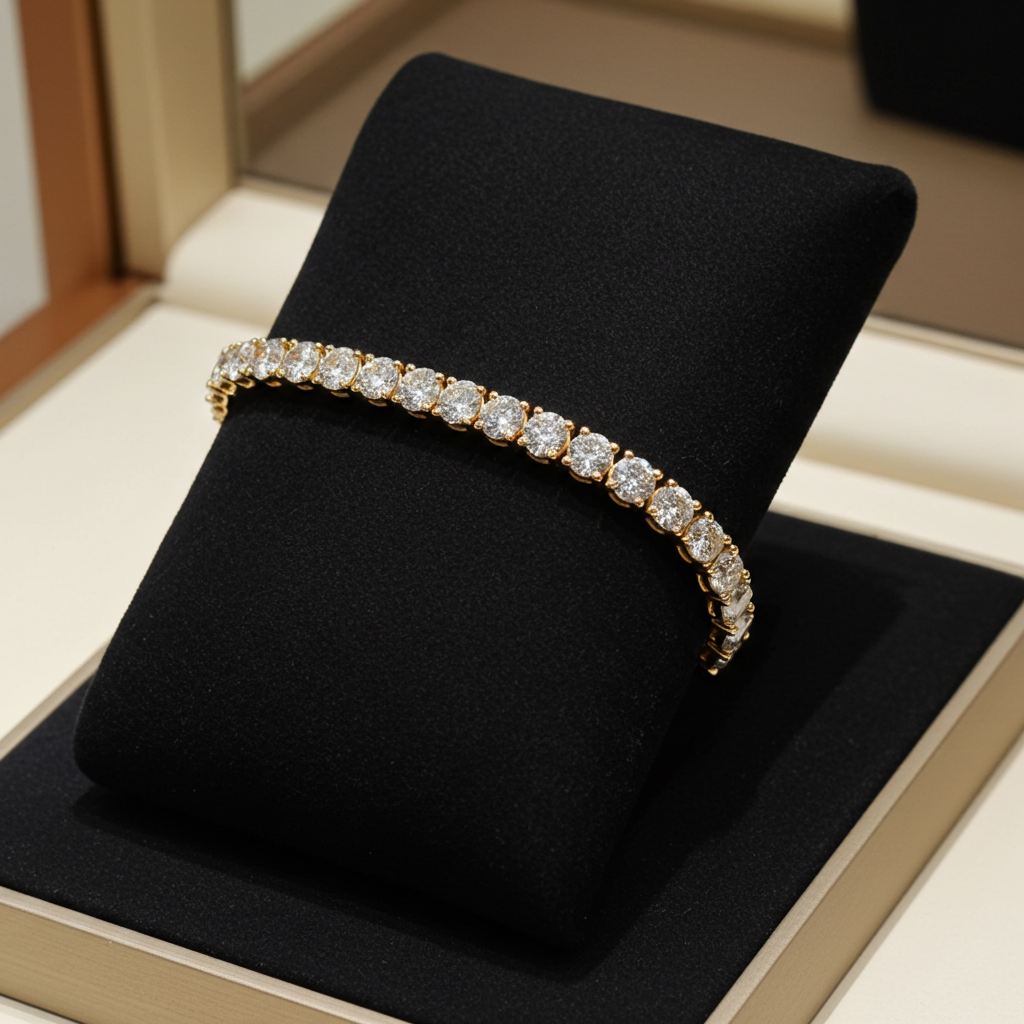 Bracciale - 18k Oro giallo - 13.58ct. tw. Diamante (Naturale)
