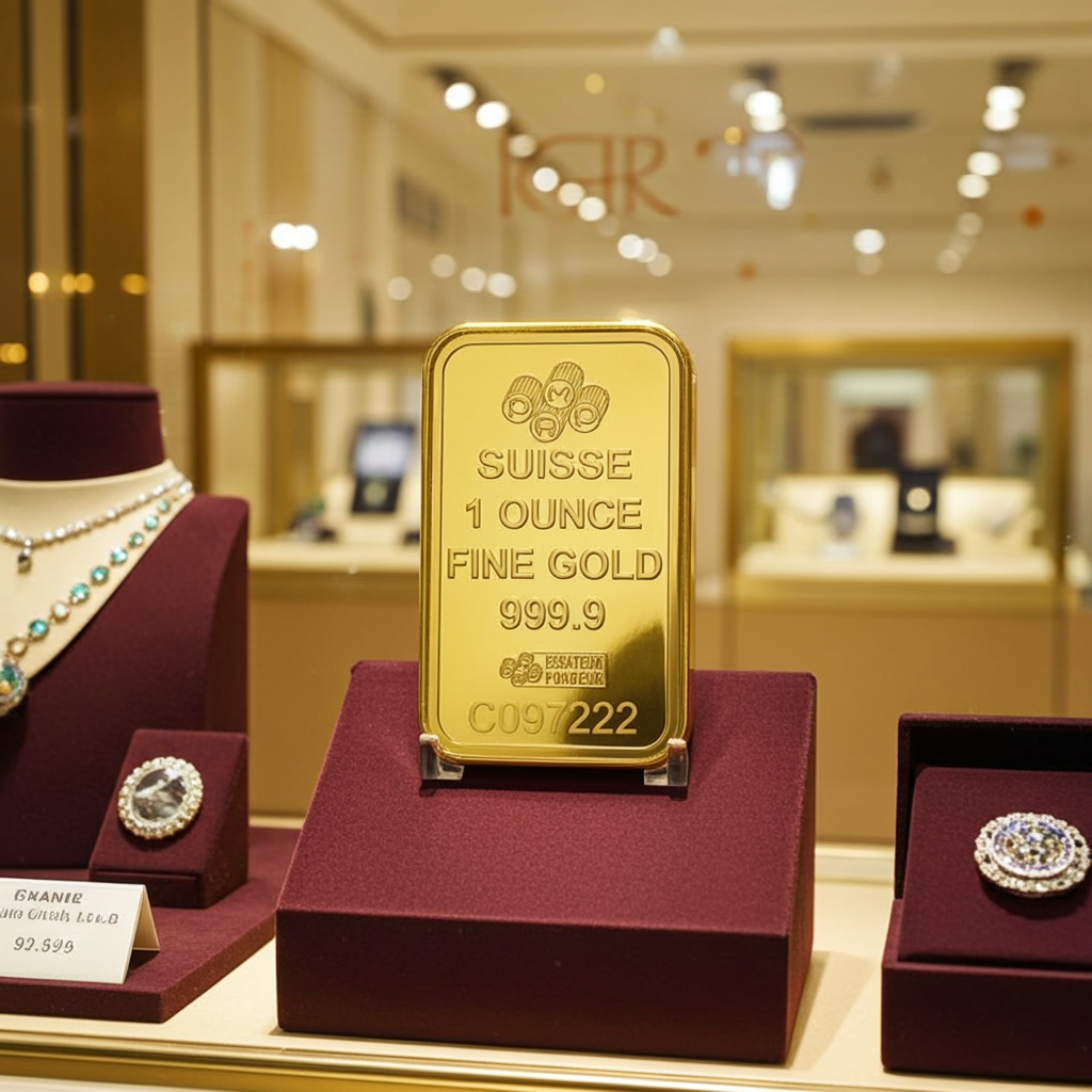 Lingotto oro puro 24k 31,10 grammi (PAMP)